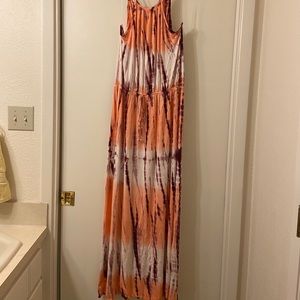 Tie dye Maxi Dress